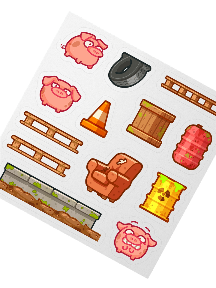 Styscraper stickers (Set 1) product image (2)