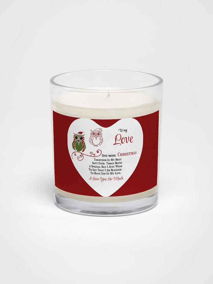 To my love One more christmas together Soy Wax Candle product image (1)