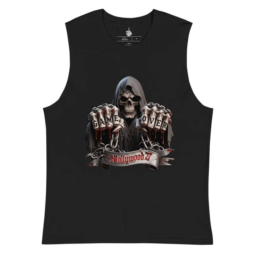 Game Over Gothic Muscle Tank product image (3)