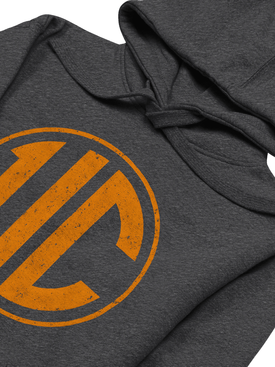 UnkoCon – Distressed Orange Logo Pullover Hoodie product image (2)