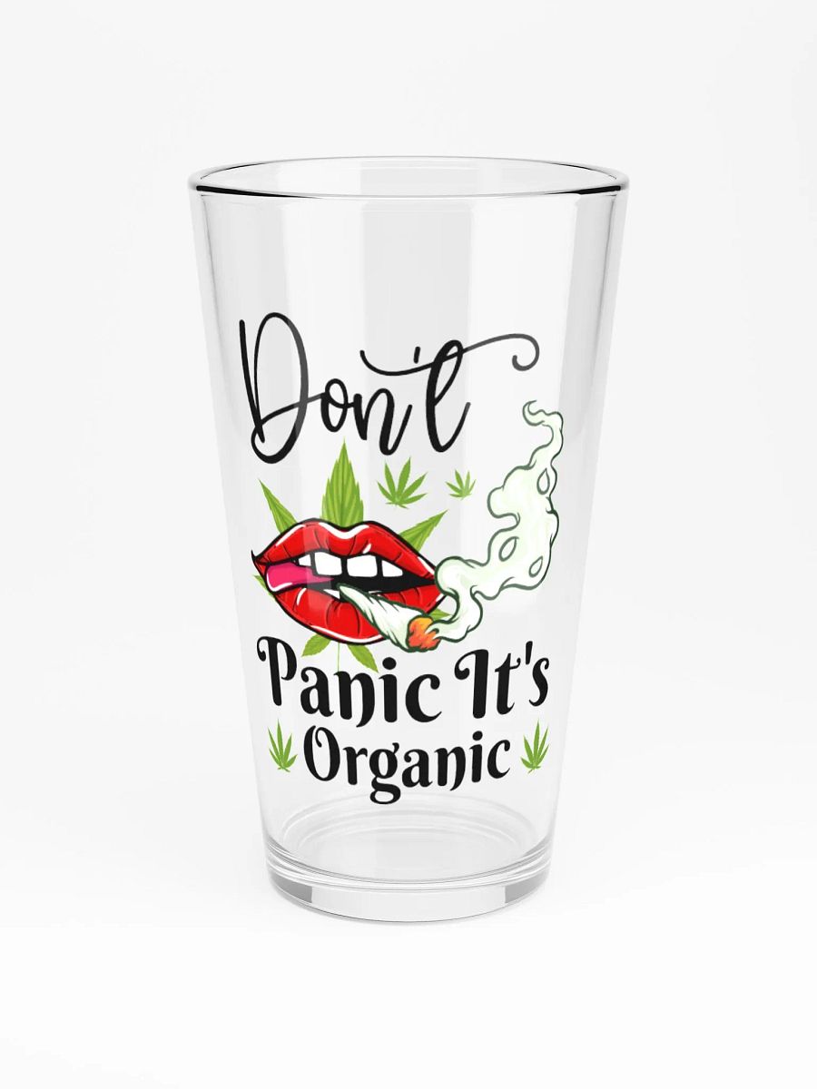 Don't Panic It's Organic - Shaker Pint Glass product image (3)