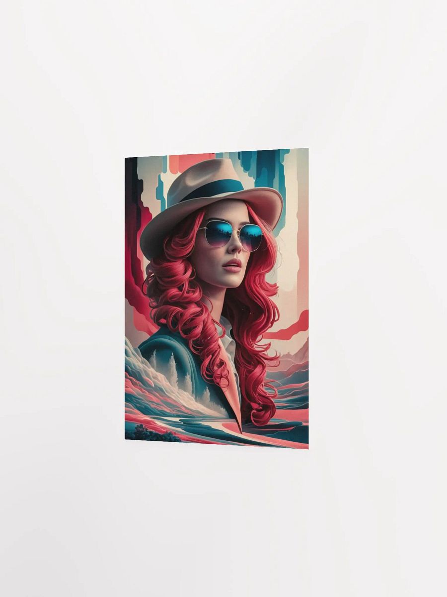 Abstract illustration of a Woman Poster - 6 product image (8)