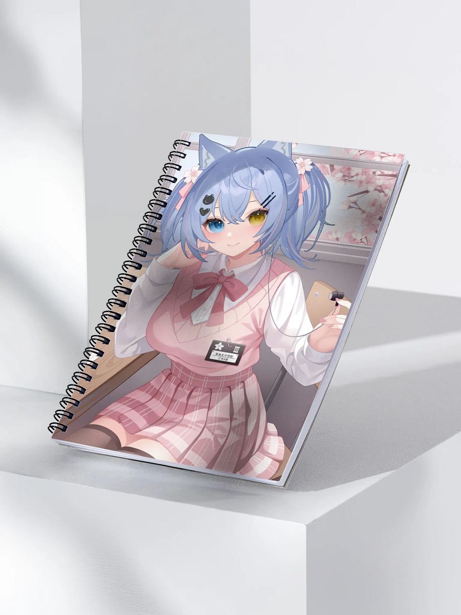 Pink School Girl Notebook product image (3)