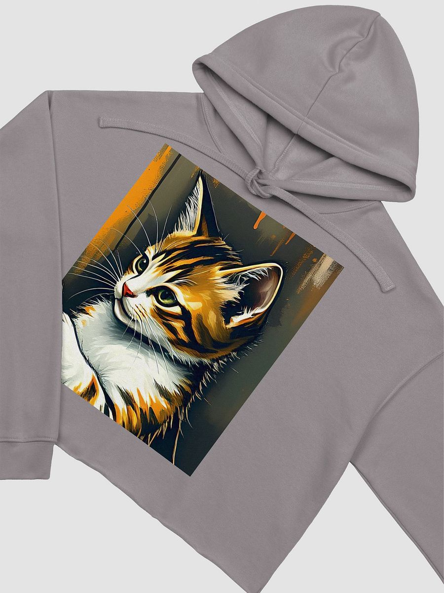 Cozy Chic Fleece Crop Hoodie product image (3)