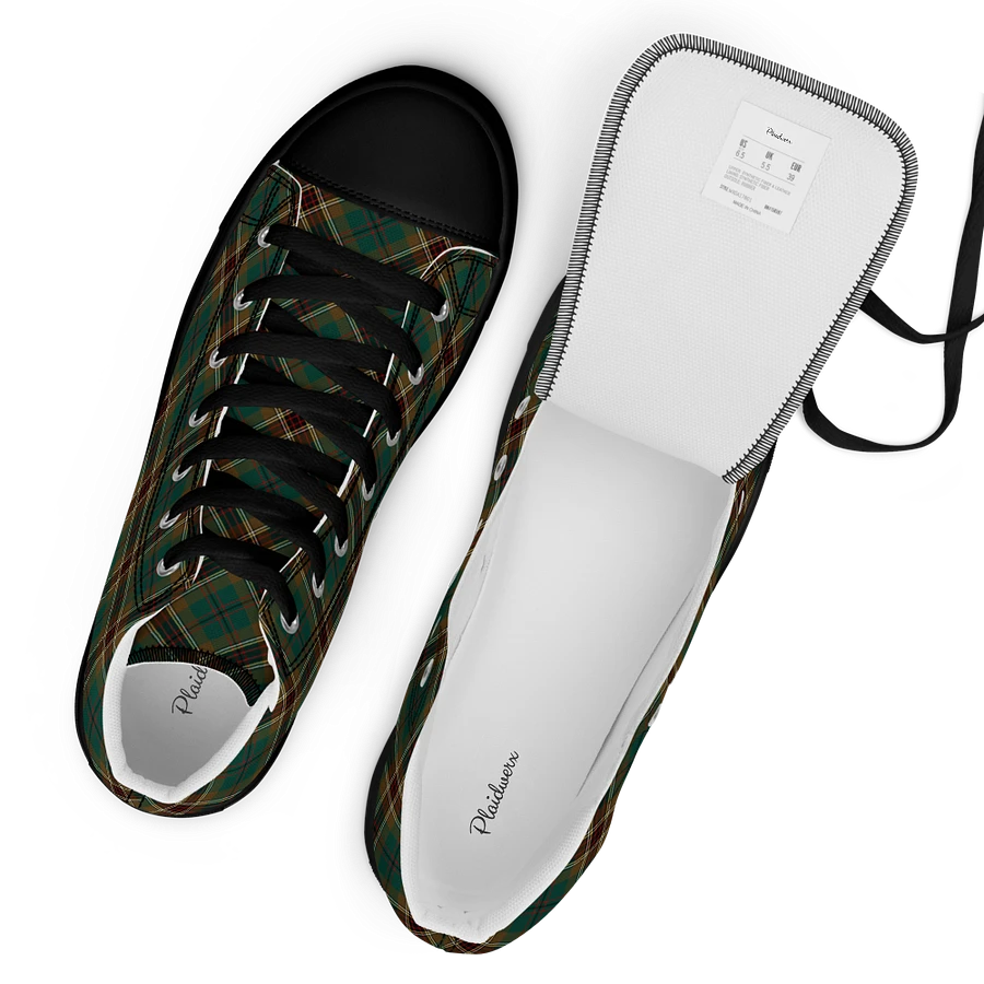 Murphy Tartan Men's High Top Shoes product image (17)