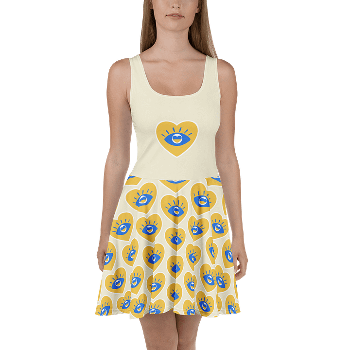 Eye Heart You Skater Dress product image (2)