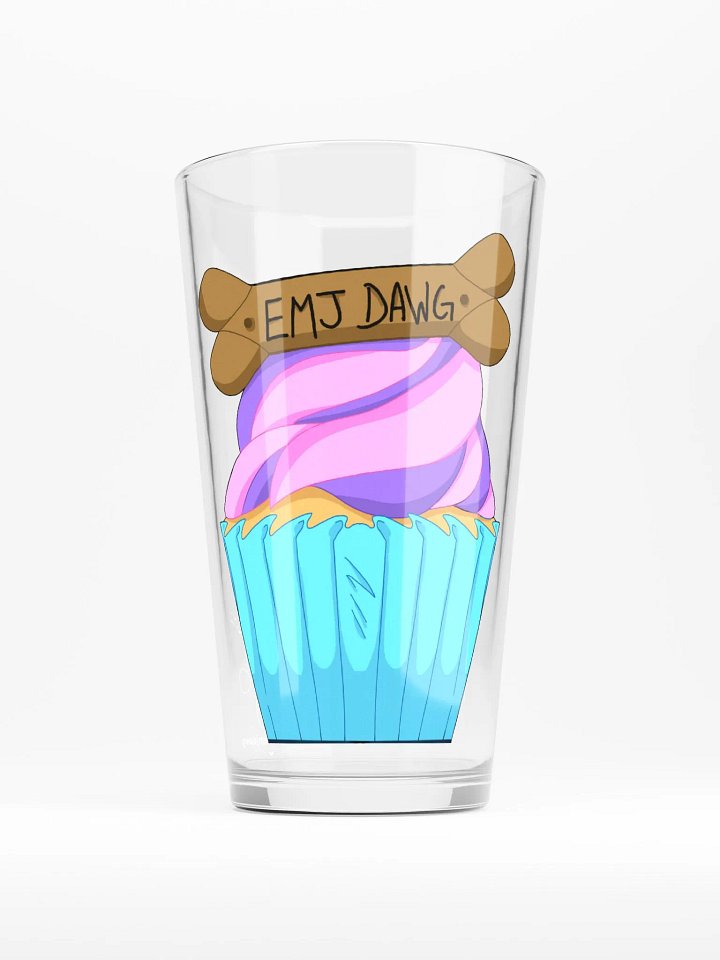 EmJDawg Cupcake Pint Glass product image (1)