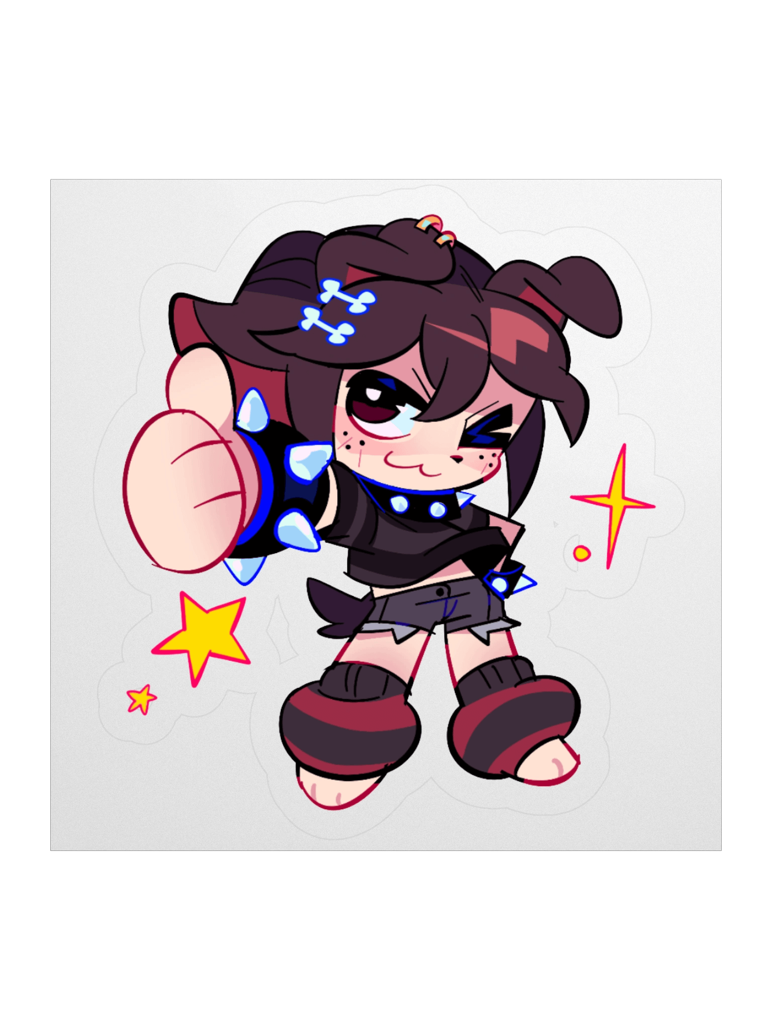 :THUMBSUP: VELVET STICKER product image (1)