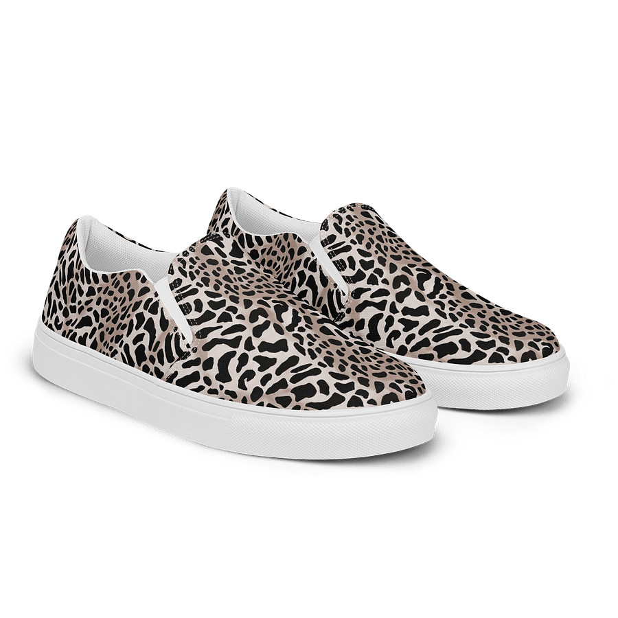 Café Giraffe Woman Canvas Shoes product image (2)