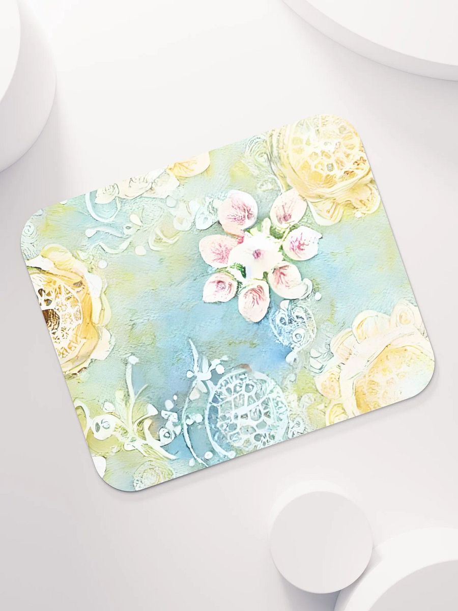 Shabby Chic Floral Mouse Mat product image (7)