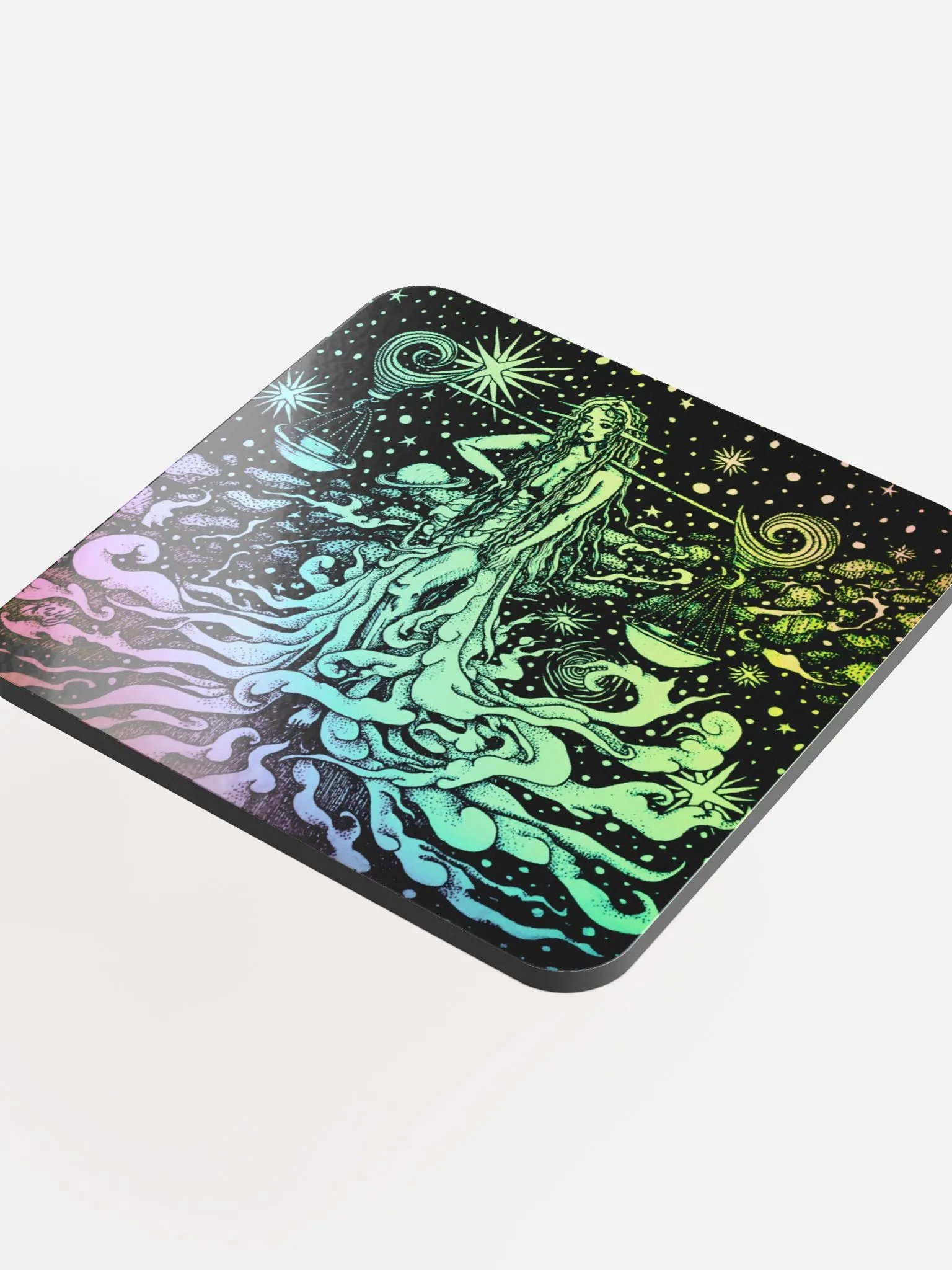 Limited edition Libra Zodiac coaster product image (4)