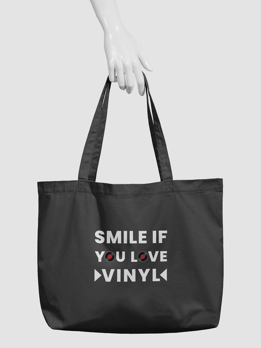 Smile If You Love Vinyl - Crate Digger’s Tote product image (3)