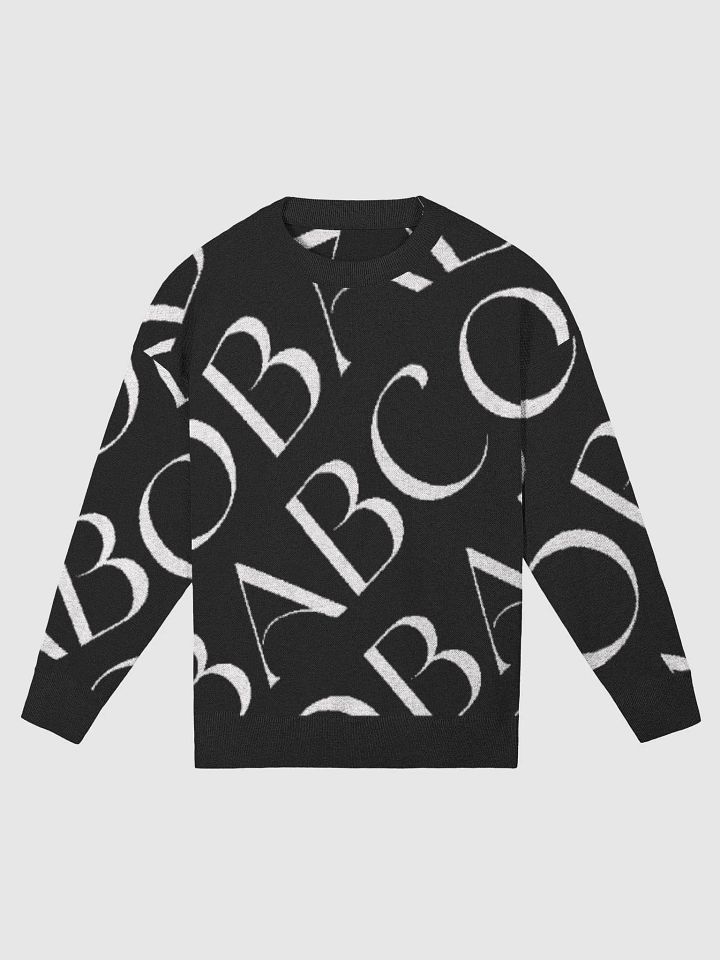 BABCO Jacquard Knit Crewneck Sweater product image (1)