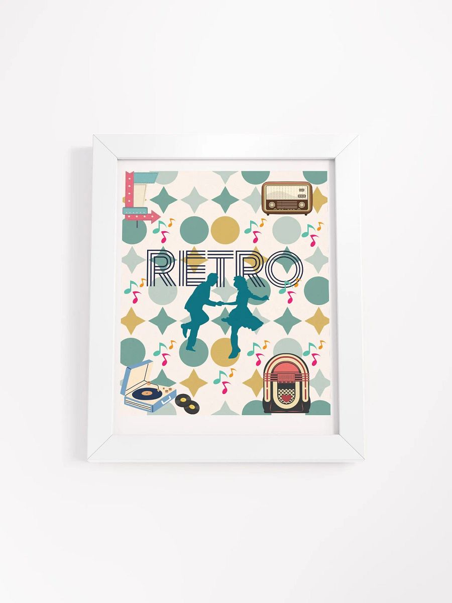 Vibrant Ayous Wood Framed Matte Poster product image (6)