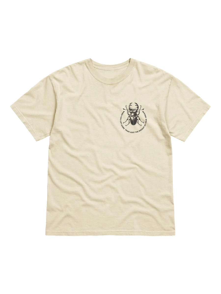 "Lift your dreams" - Stag beetle T - Shirt product image (1)