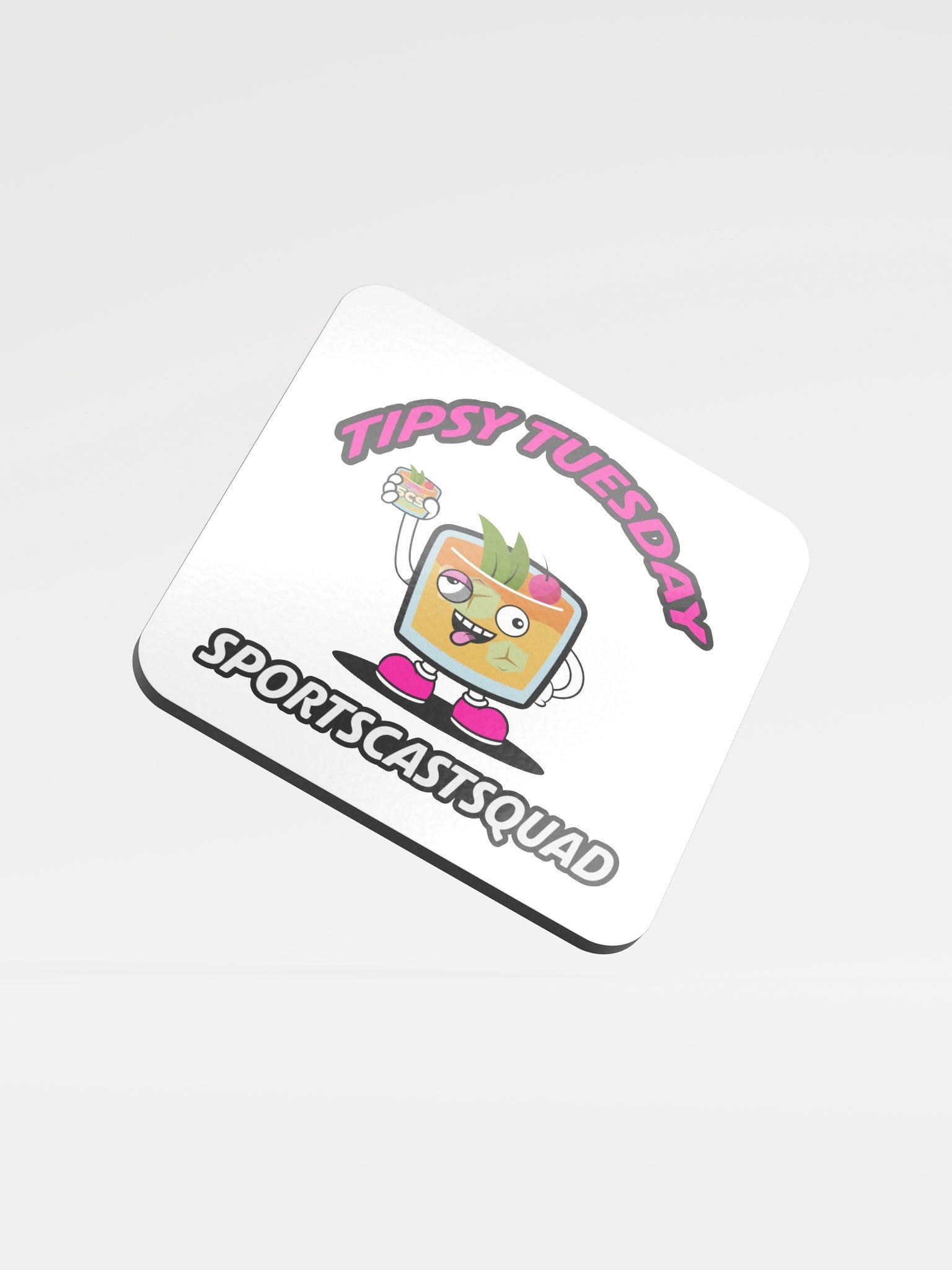 TIPSY TUESDAY "COCKY" COASTER product image (1)