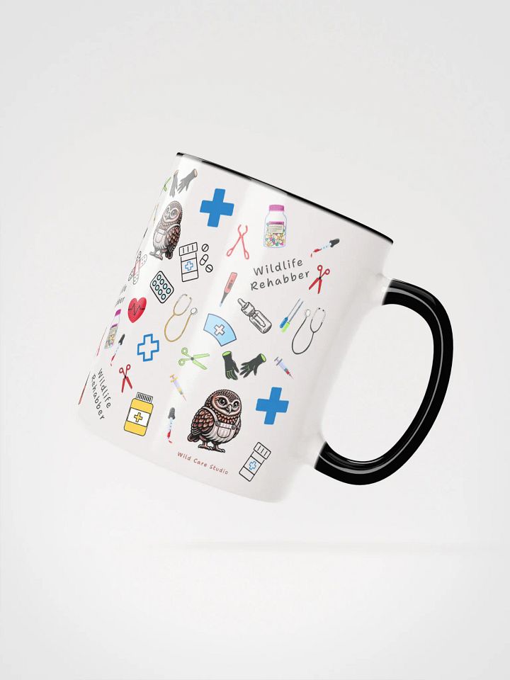 Wildlife Rehabber Morepork Ceramic Mug product image (2)