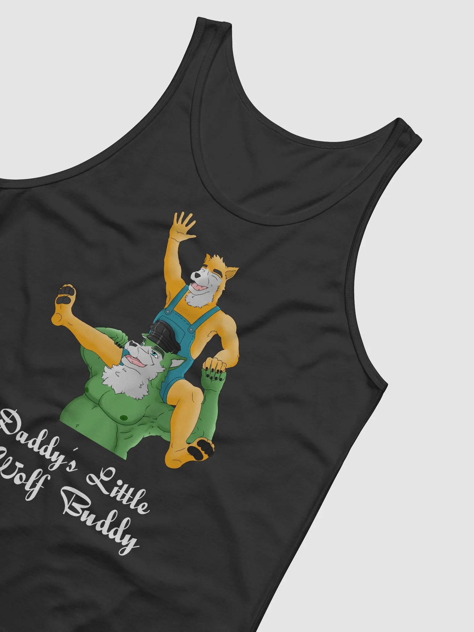 Daddys Little Wolf Buddy Tank Top product image (16)