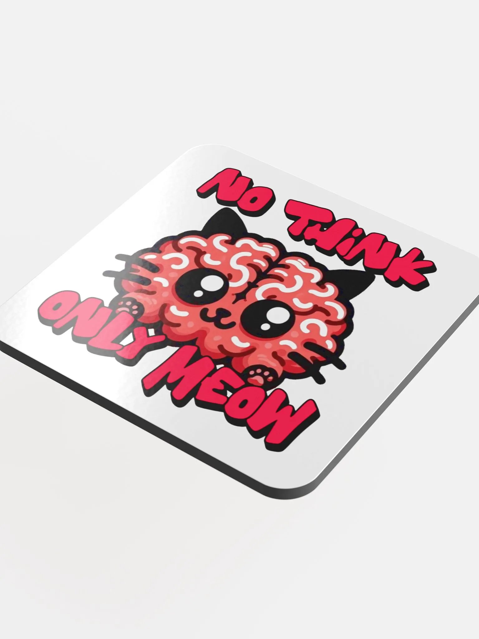 No think only meow coaster product image (4)