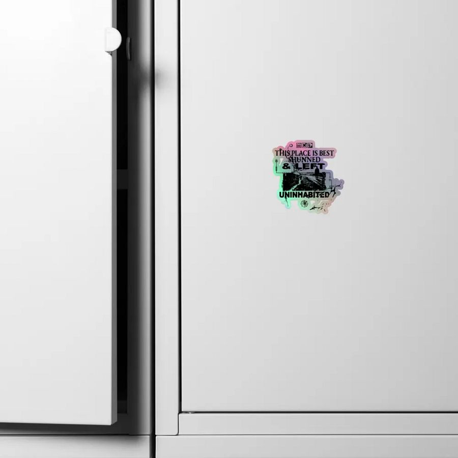 SHUNNED AND UNINHABITED (sticker) product image (6)