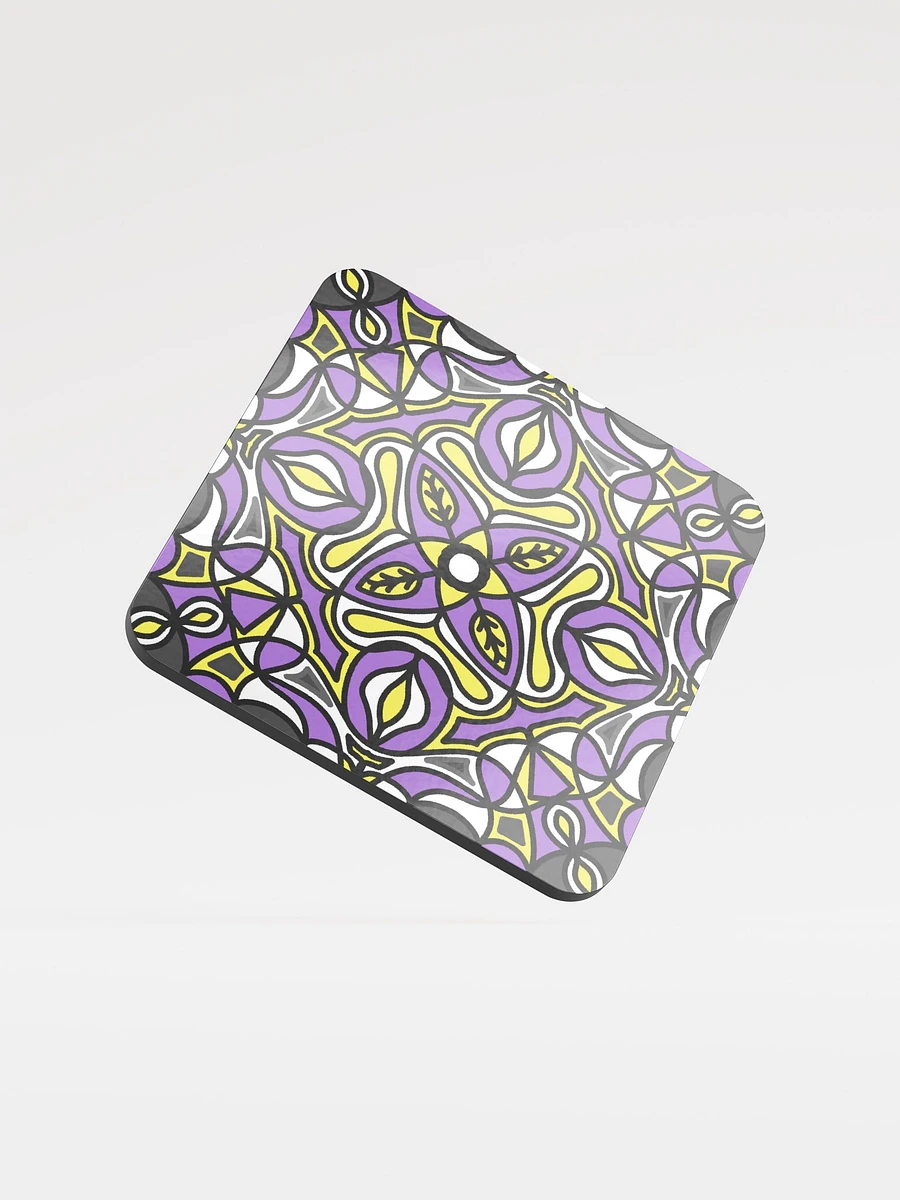 Non-Binary Abstract Coaster product image (1)