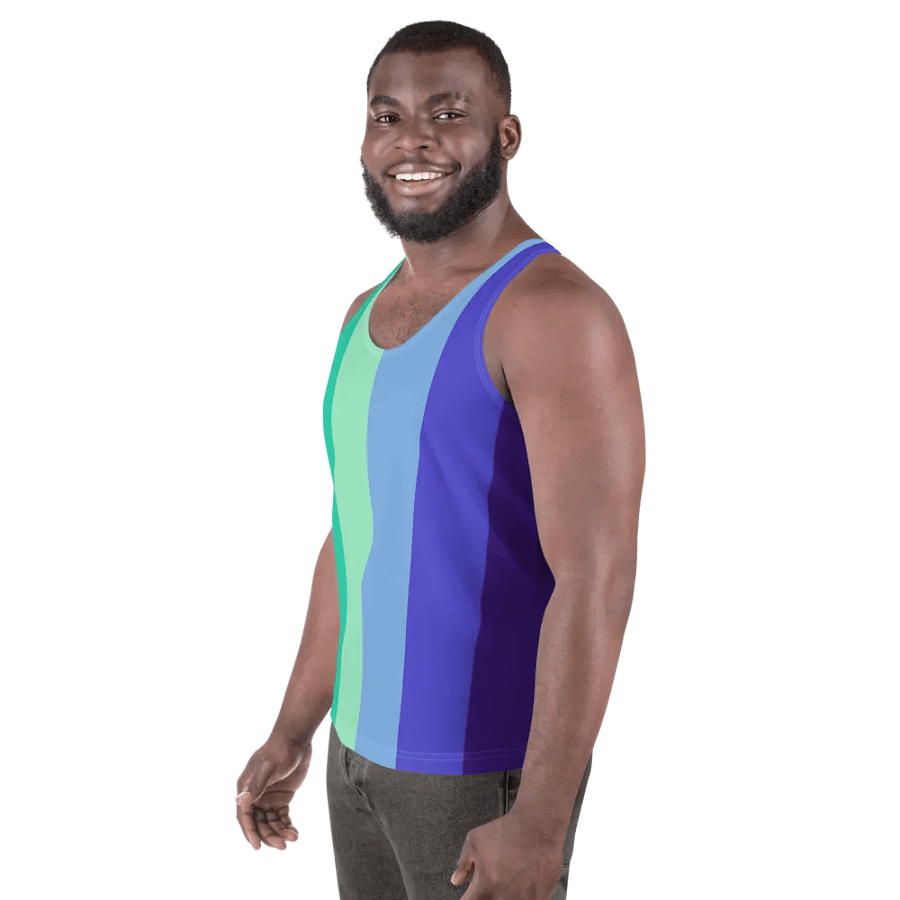 Gay Men's Pride Flag - All-Over Print Tank product image (6)