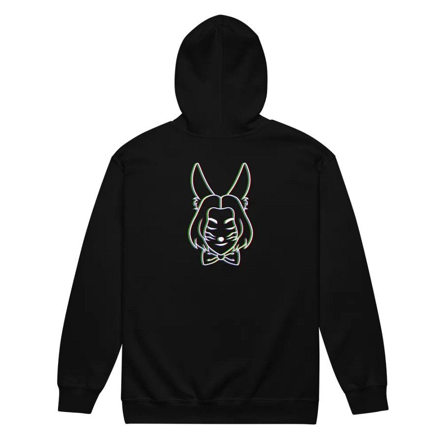 AWG Chromatic Outline Zip Hoodie (Black) product image (7)