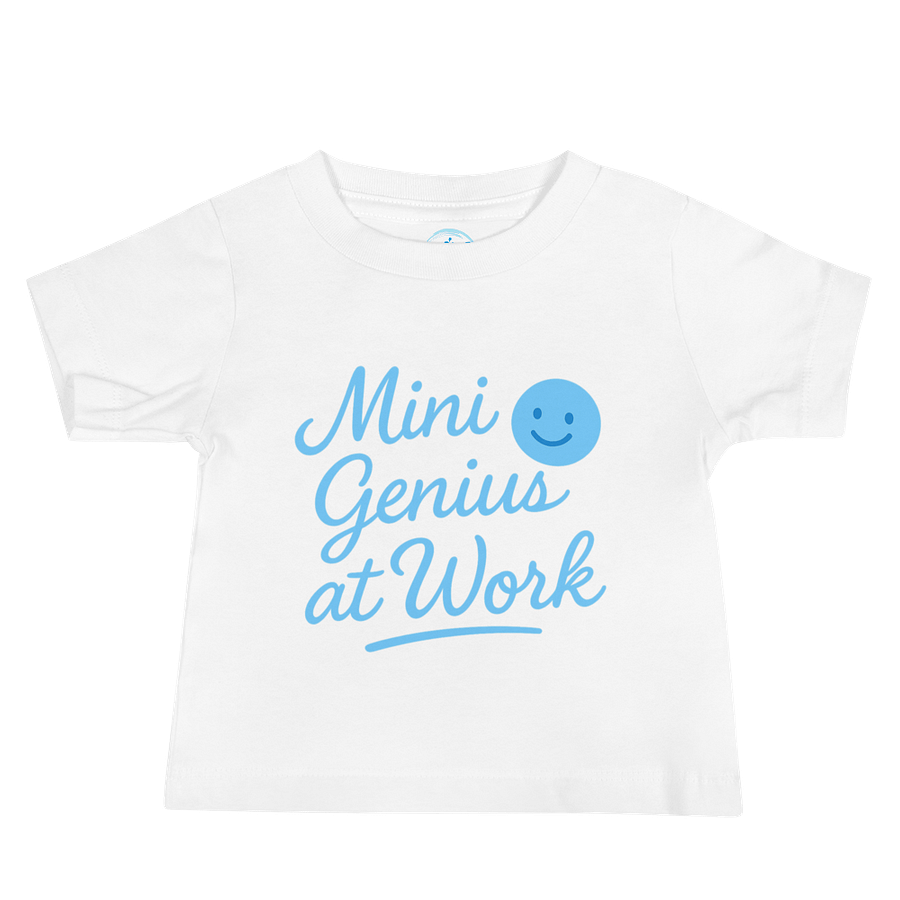 Mini Genius at Work Baby Tee product image (2)