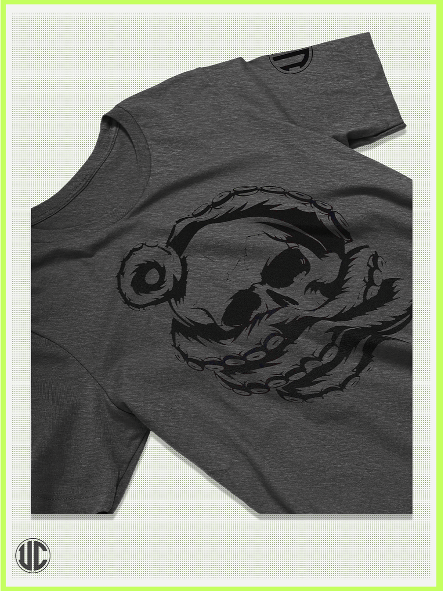 Deep Hold – Ocean Skull Tentacle Graphic T-Shirt product image (2)