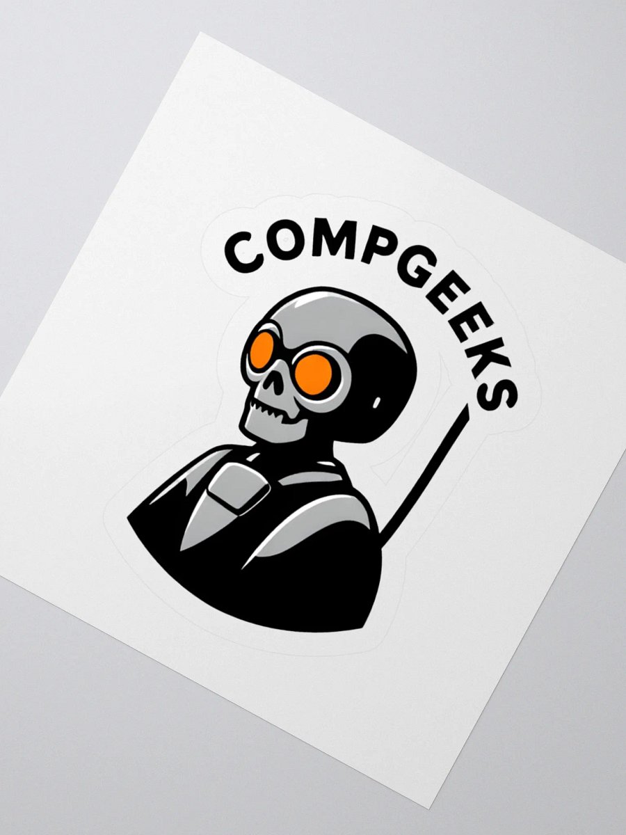 Comp Geeks Logo Sticker – Slap Some Geek on It product image (4)