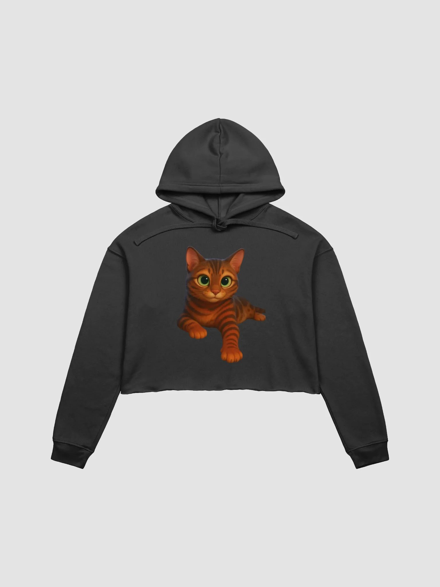 Dior'Cat - Fleece Crop Hoodie product image (1)