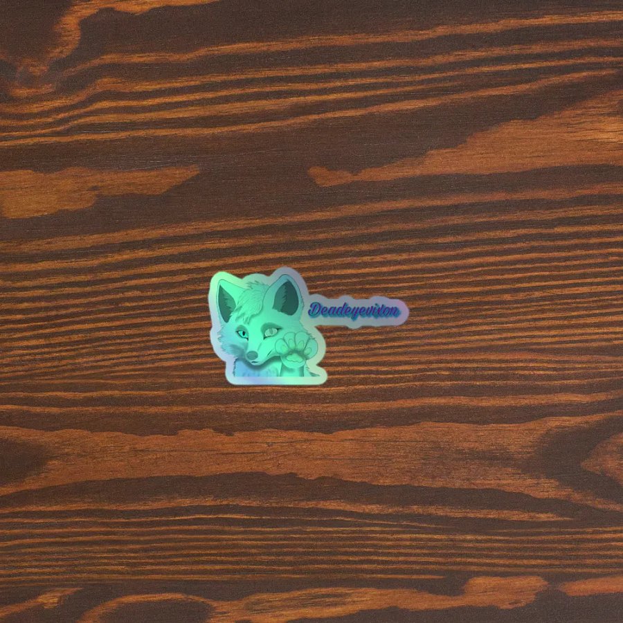 Holographic Deadeyevixon sticker product image (3)