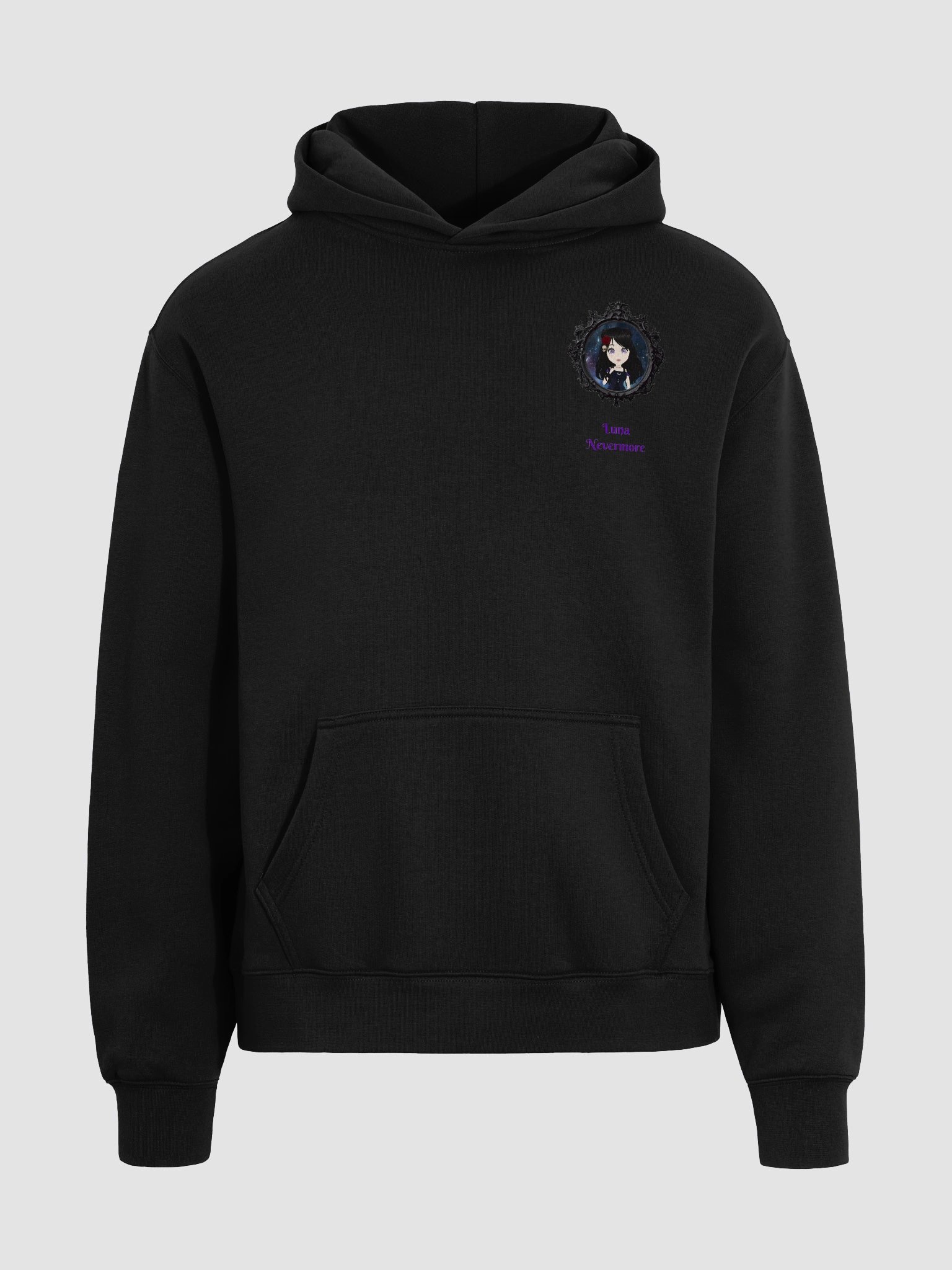 Luna's Gothic Oversized Hoodie product image (3)