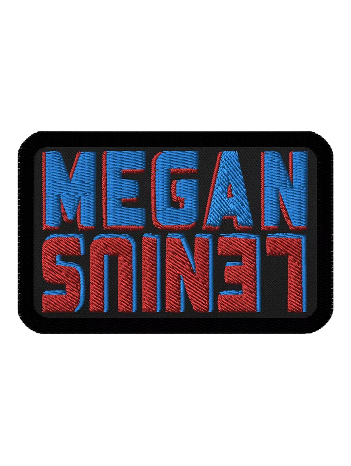 Megan Lenius Embroidered Patch in Black product image (1)