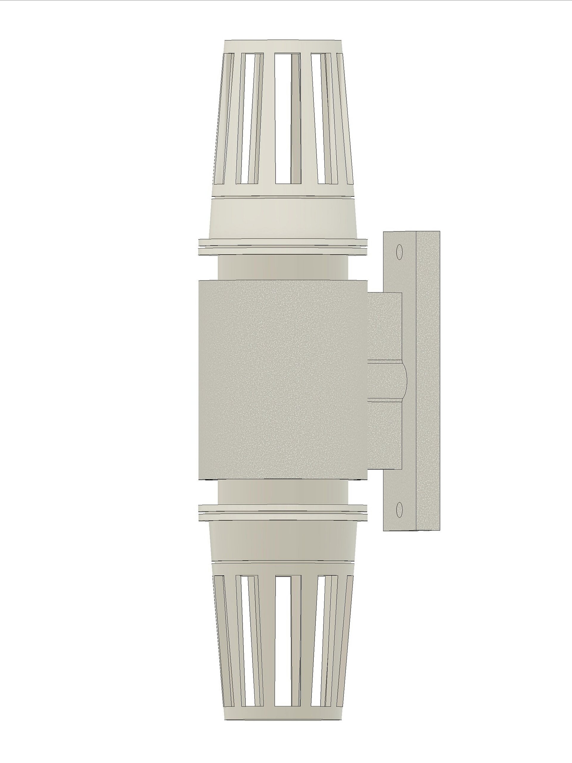 Star Wars Galaxy's Edge Light Sconce V1 3D Model product image (1)
