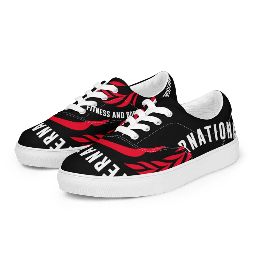 IFBNewsfeed.Org's Men's Lace-Up Canvas Shoes product image (3)