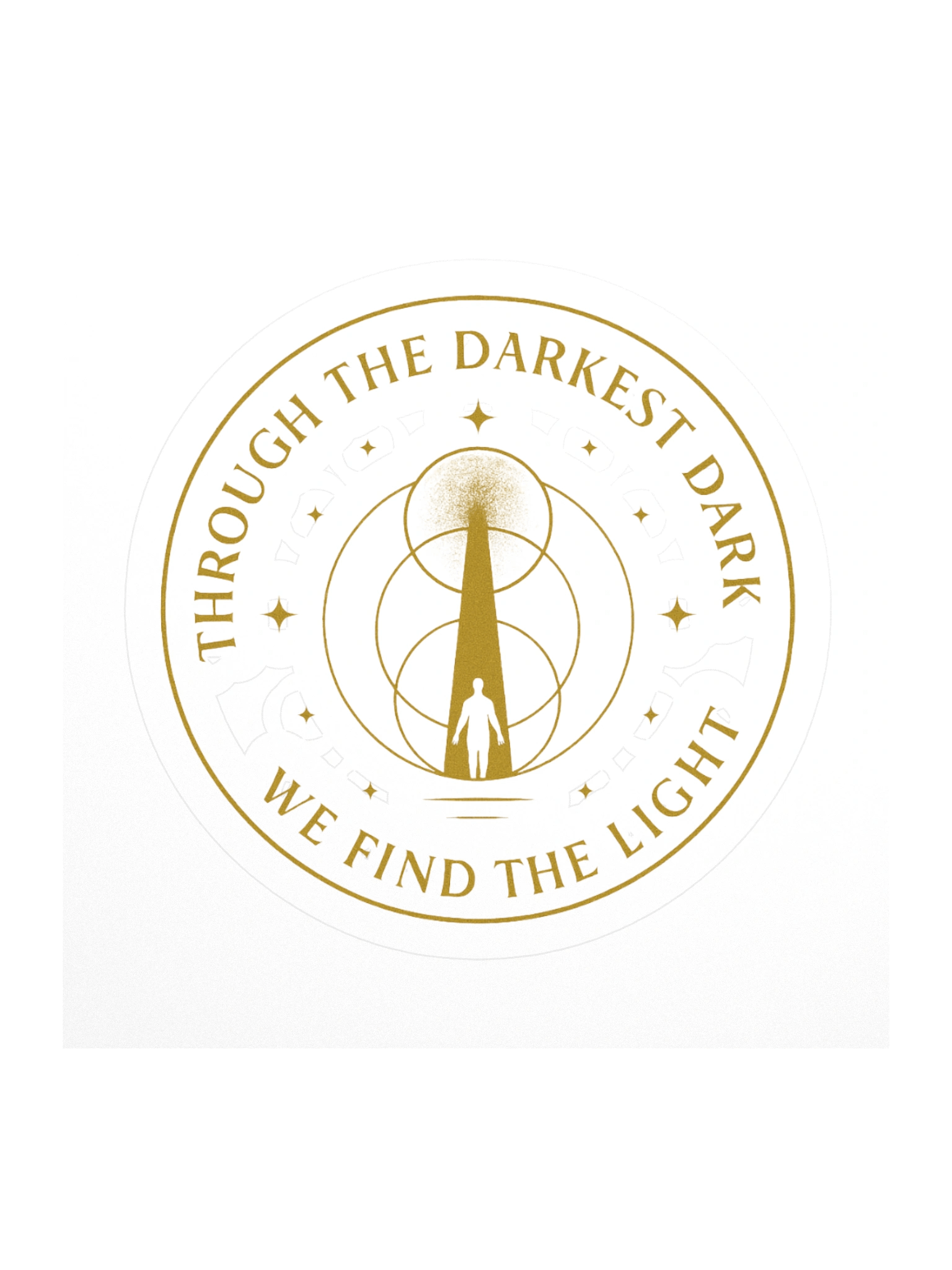"We Find the Light" Kiss Cut Stickers product image (3)