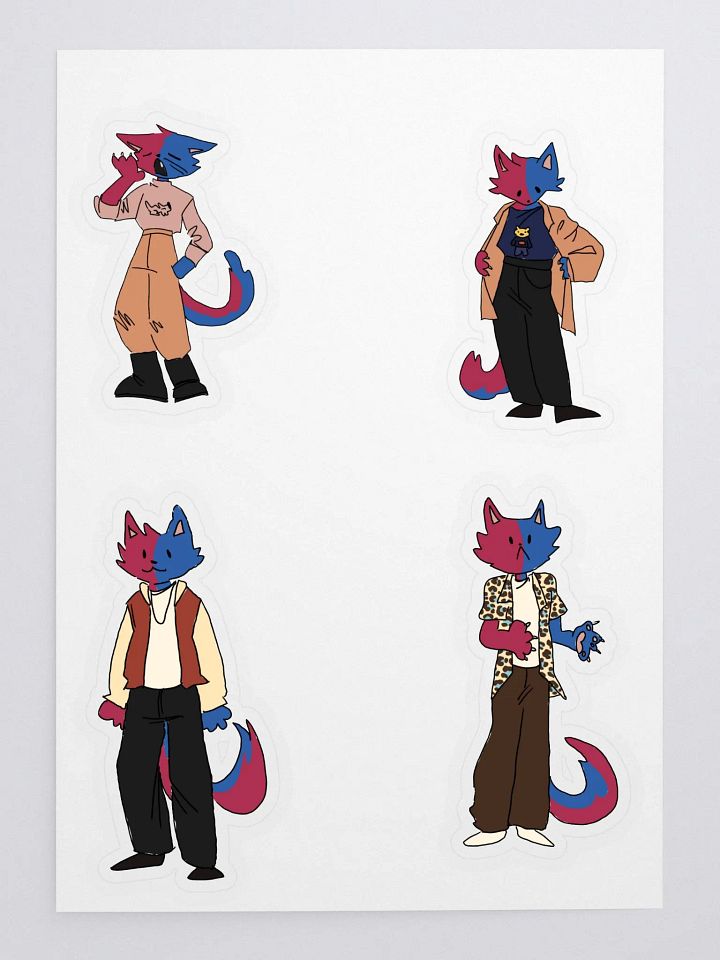 The Cats! stickerpack product image (1)