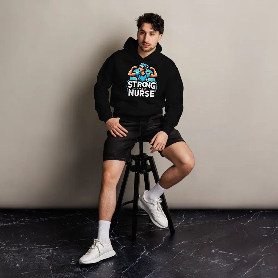Strong Like a Nurse Premium Hoodie product image (7)