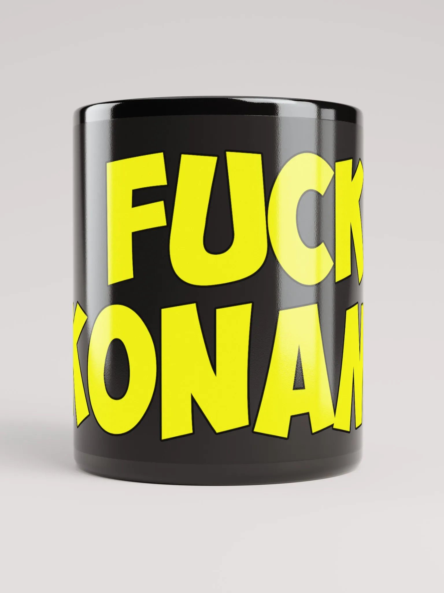 F*** Konami Black Mug product image (5)