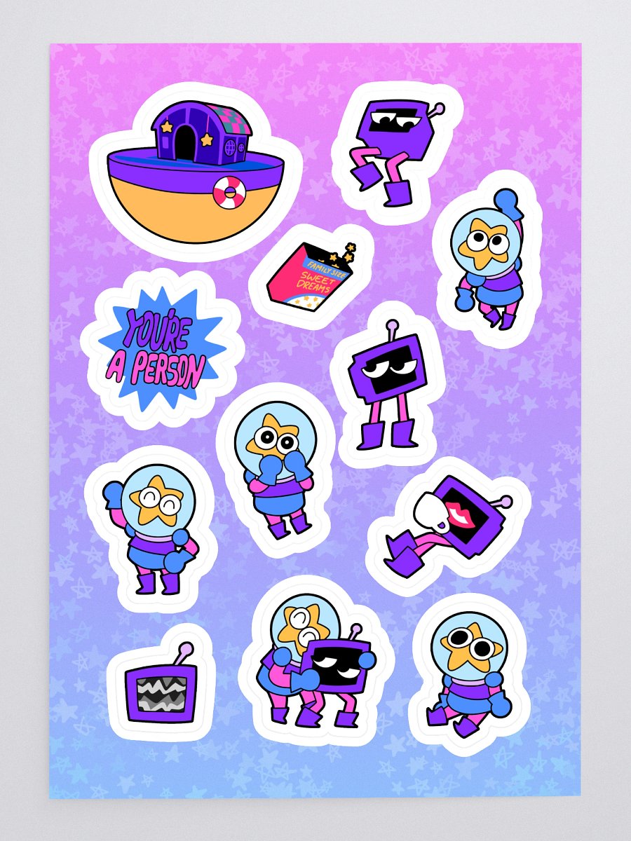 Dream Catchers Sticker Sheet (Flat) product image (3)