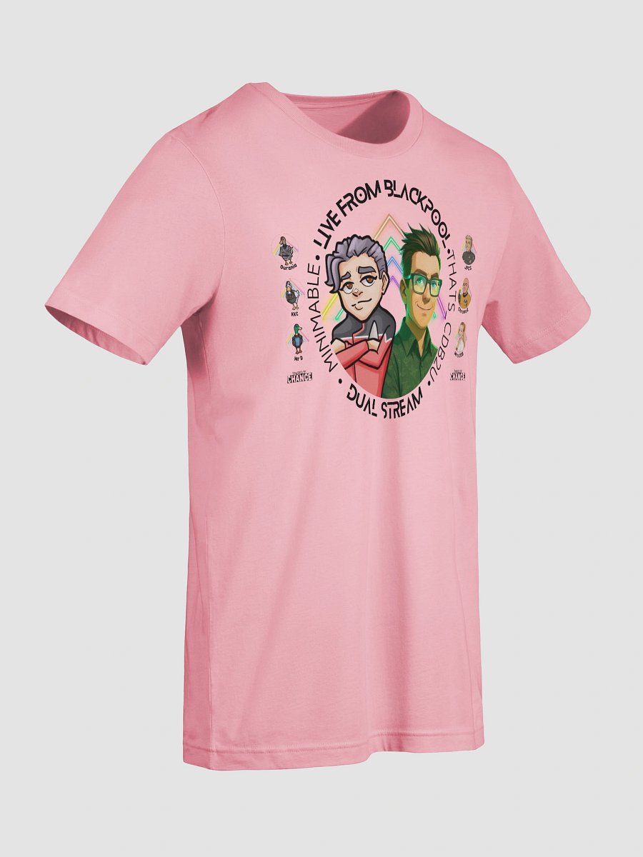 “Live in Blackpool” Duo Stream Tee Dark — Minimable x That’s_CDB2U Edition product image (91)