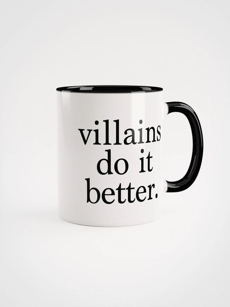 Villains Do It Better Mug product image (1)