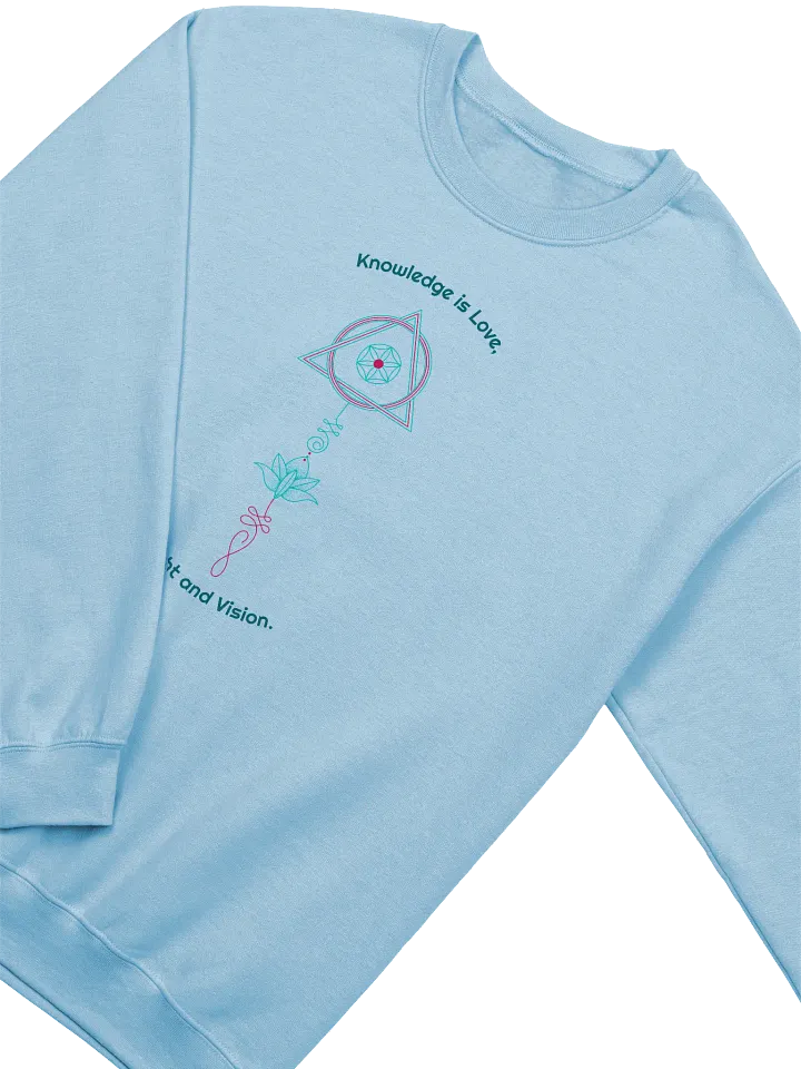 Knowledge Is Love Geometry Crewneck Sweatshirt product image (2)