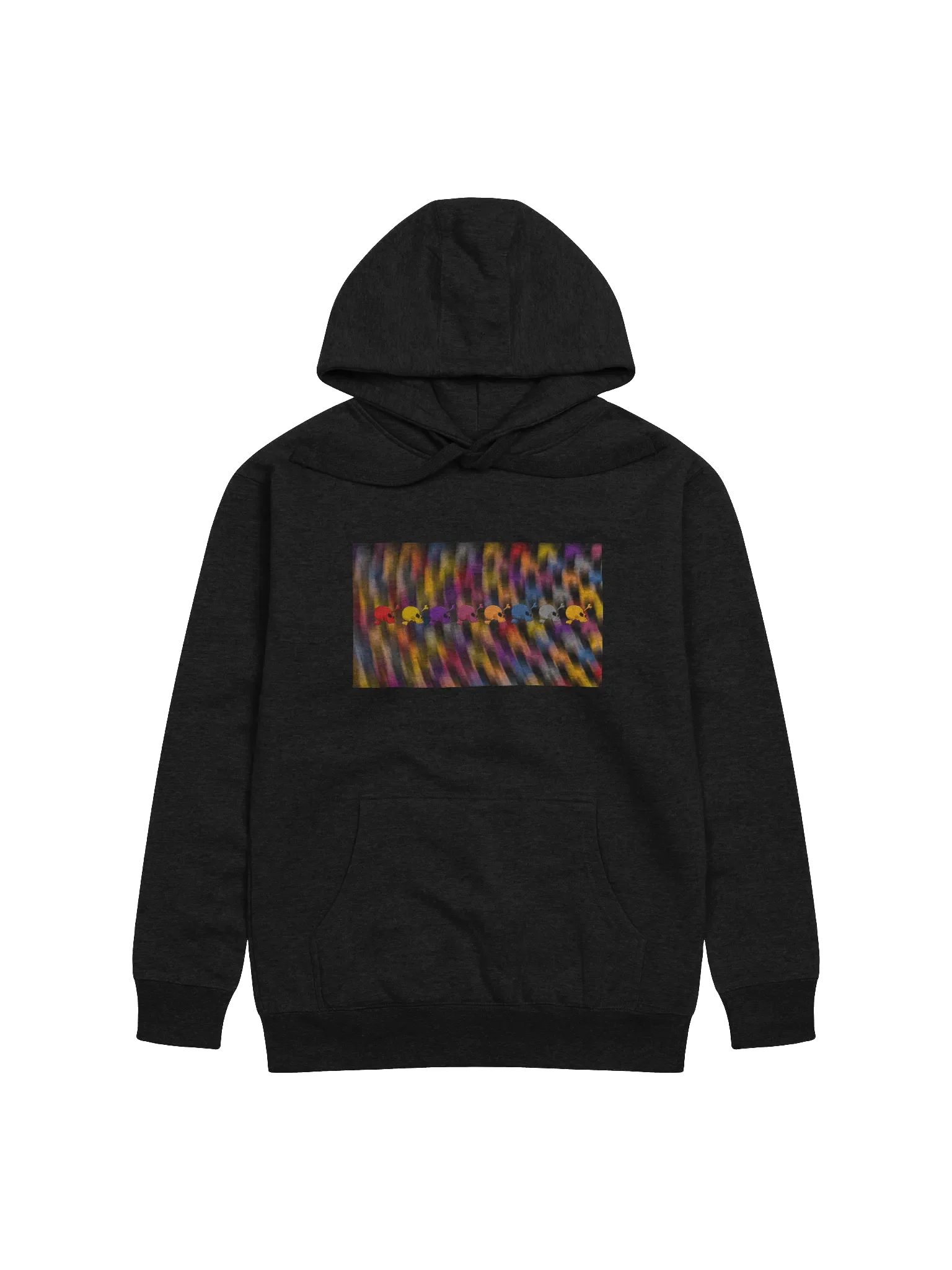 Vibrant Skulls Unisex Hoodie product image (2)