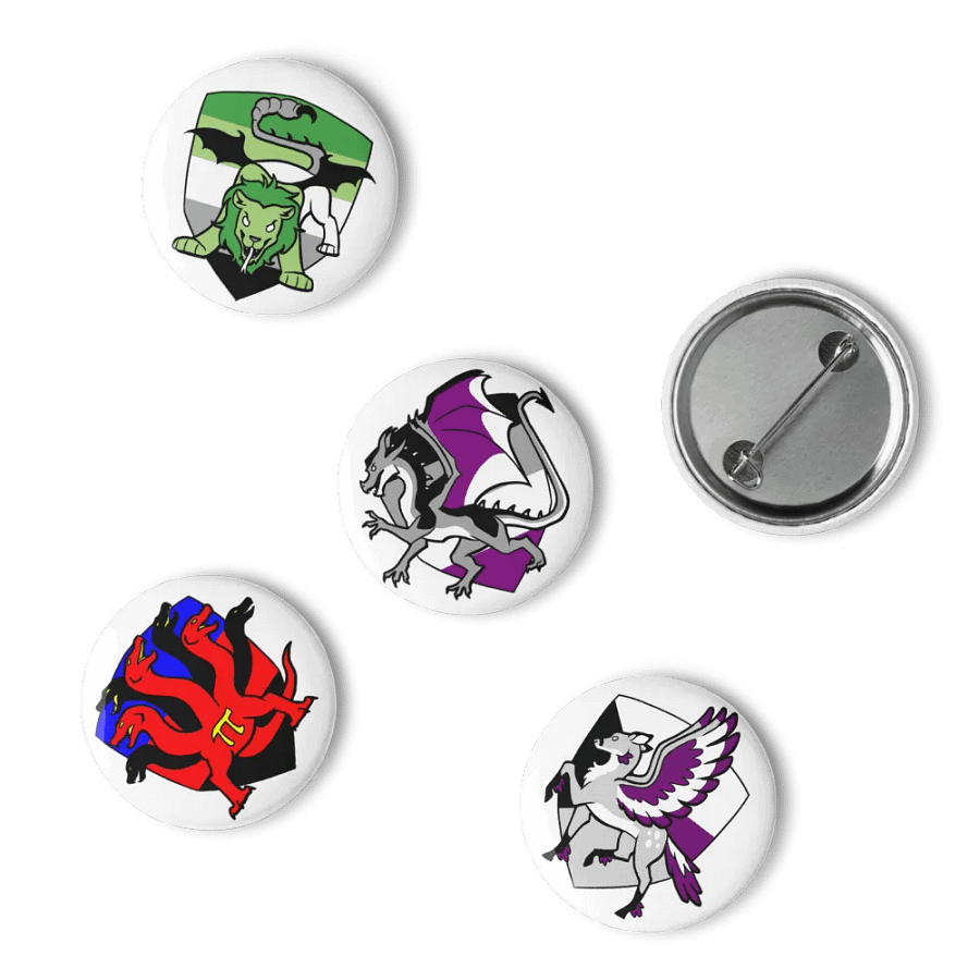 Pride Heraldry Pins: the Romantic Collection product image (4)