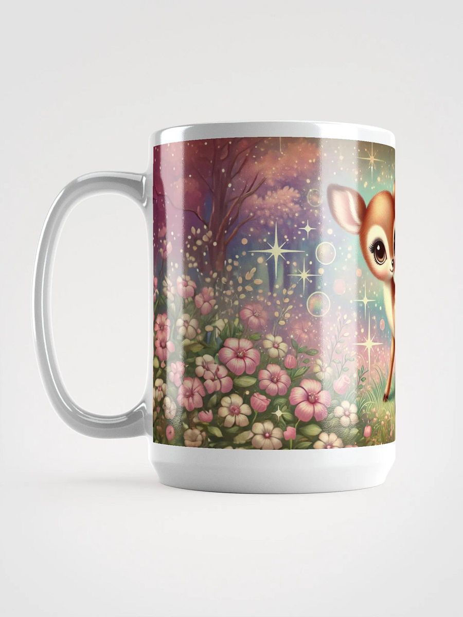 Rainbow Deer Glossy White Mug product image (6)