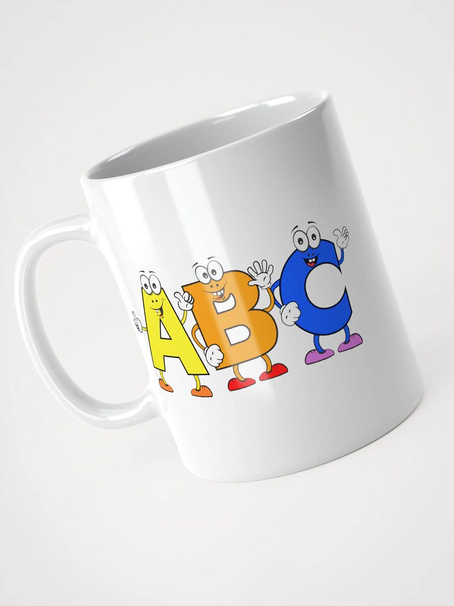 ABC White Glossy Mug product image (7)