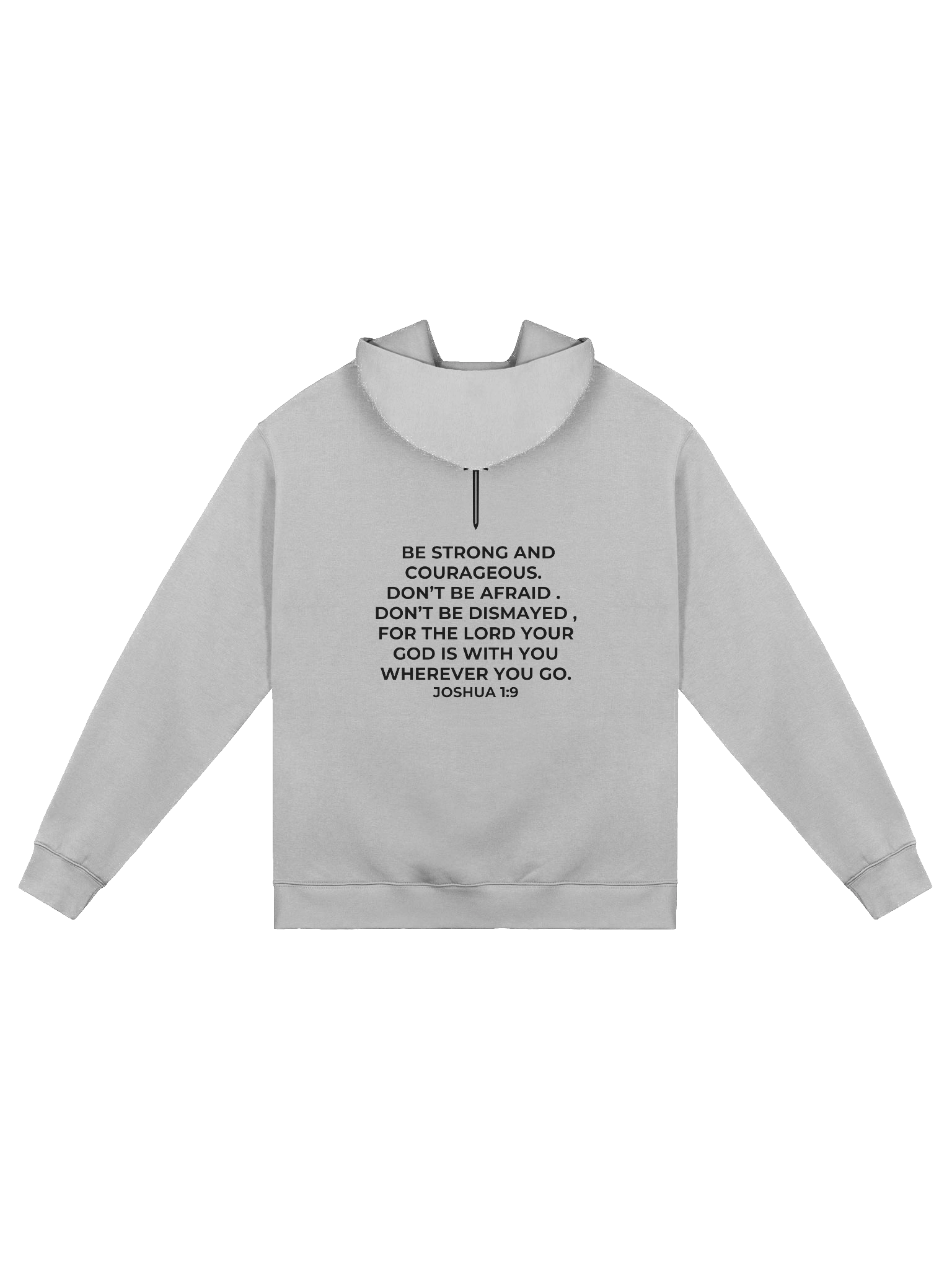 Joshua 1:9 Eclipse Oversized Hoodie [Dark] product image (3)