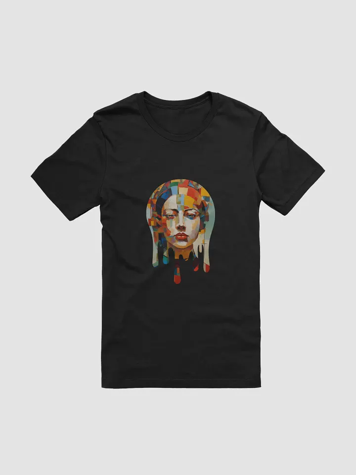 Drip Colorful Portrait T-Shirt #730 product image (1)